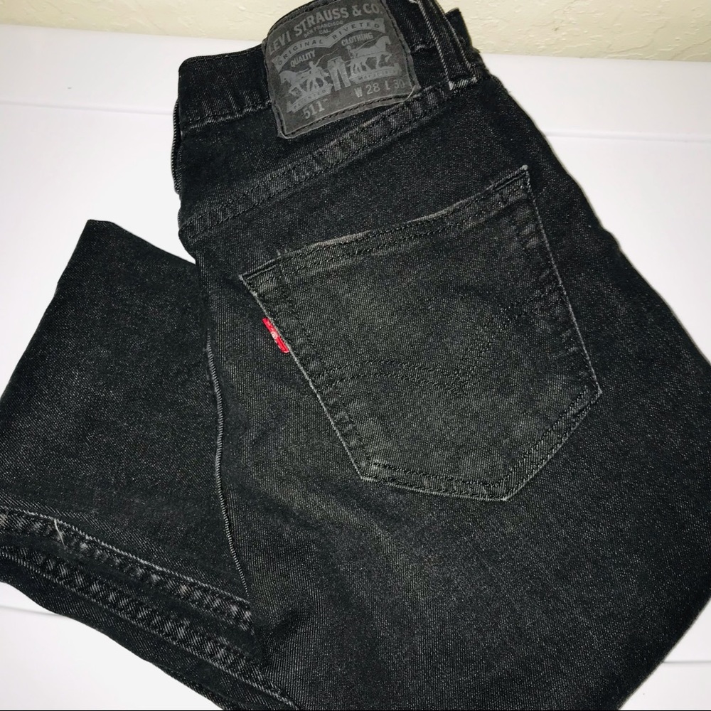 Black Denim Levi jeans